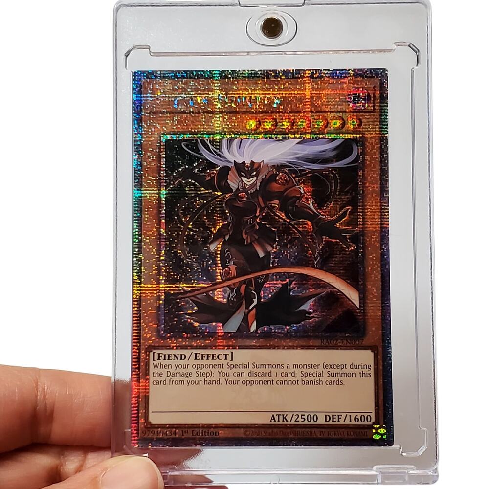 YuGiOh! Chaos Hunter RA02-EN007 Quarter Century Rare 1st Ed